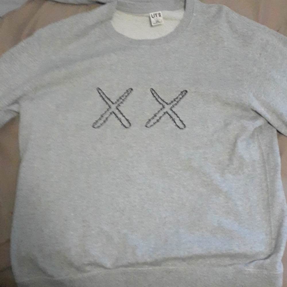 kaws sesame street crew neck sweatshirt